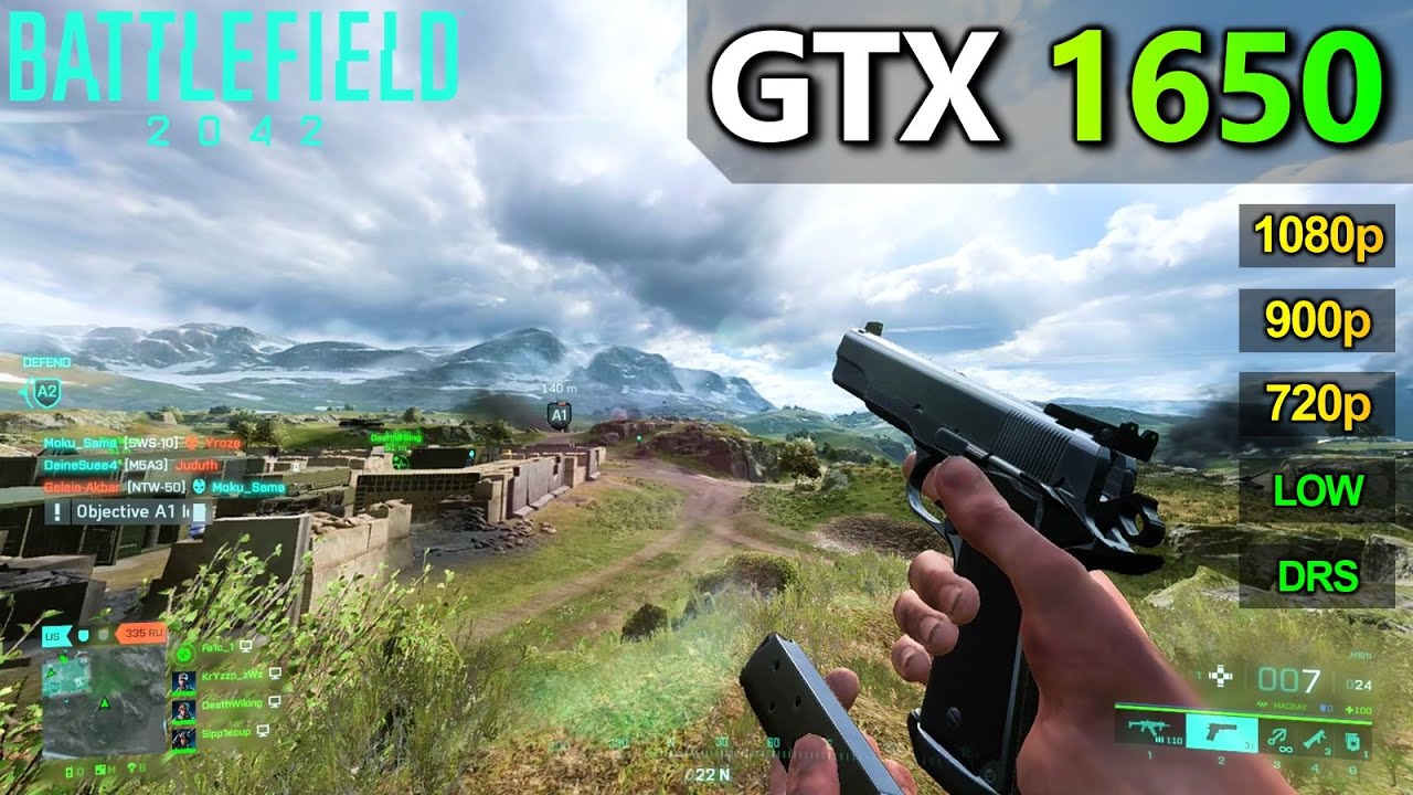 GTX 1650 | Battlefield 2042 - Season 3