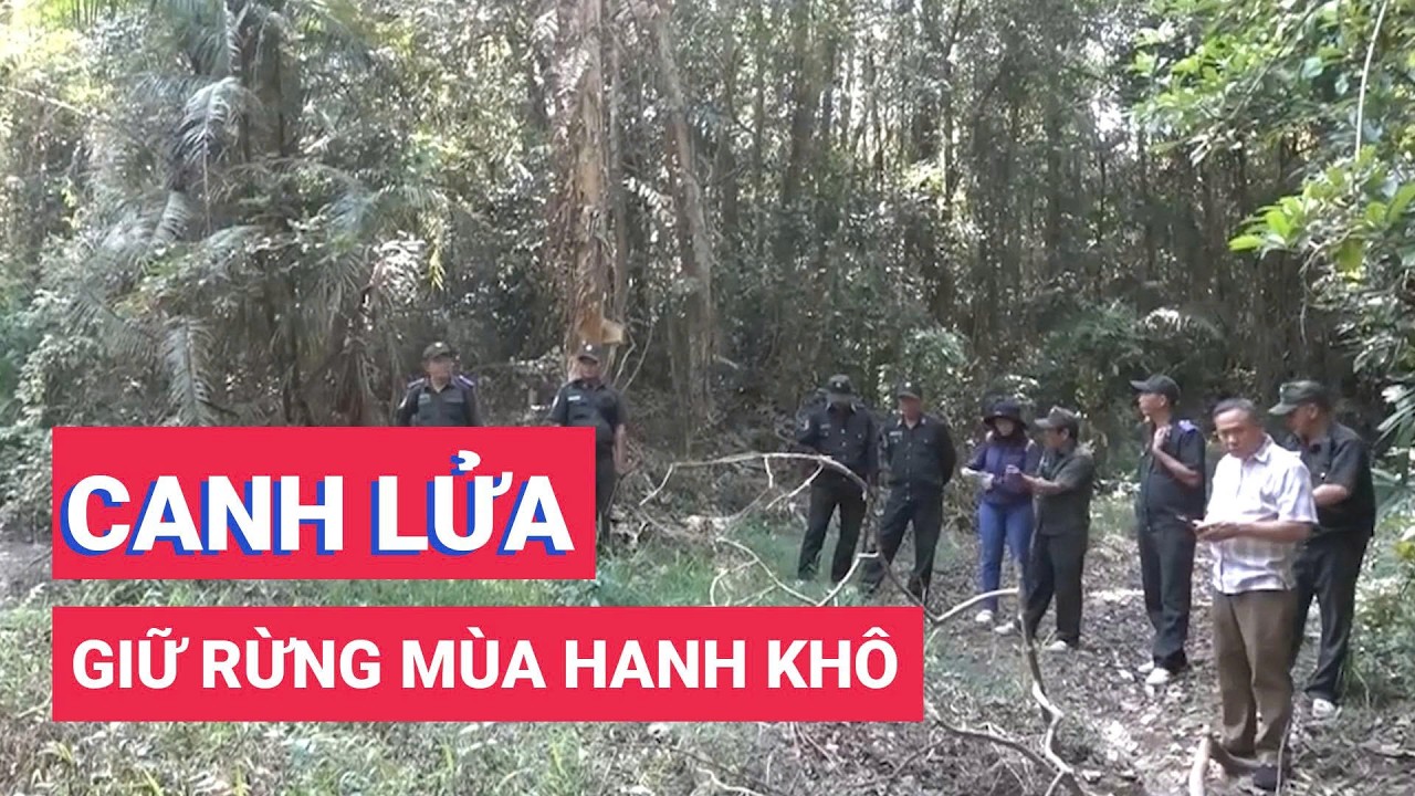‘Canh lửa, giữ rừng’ mùa hanh khô