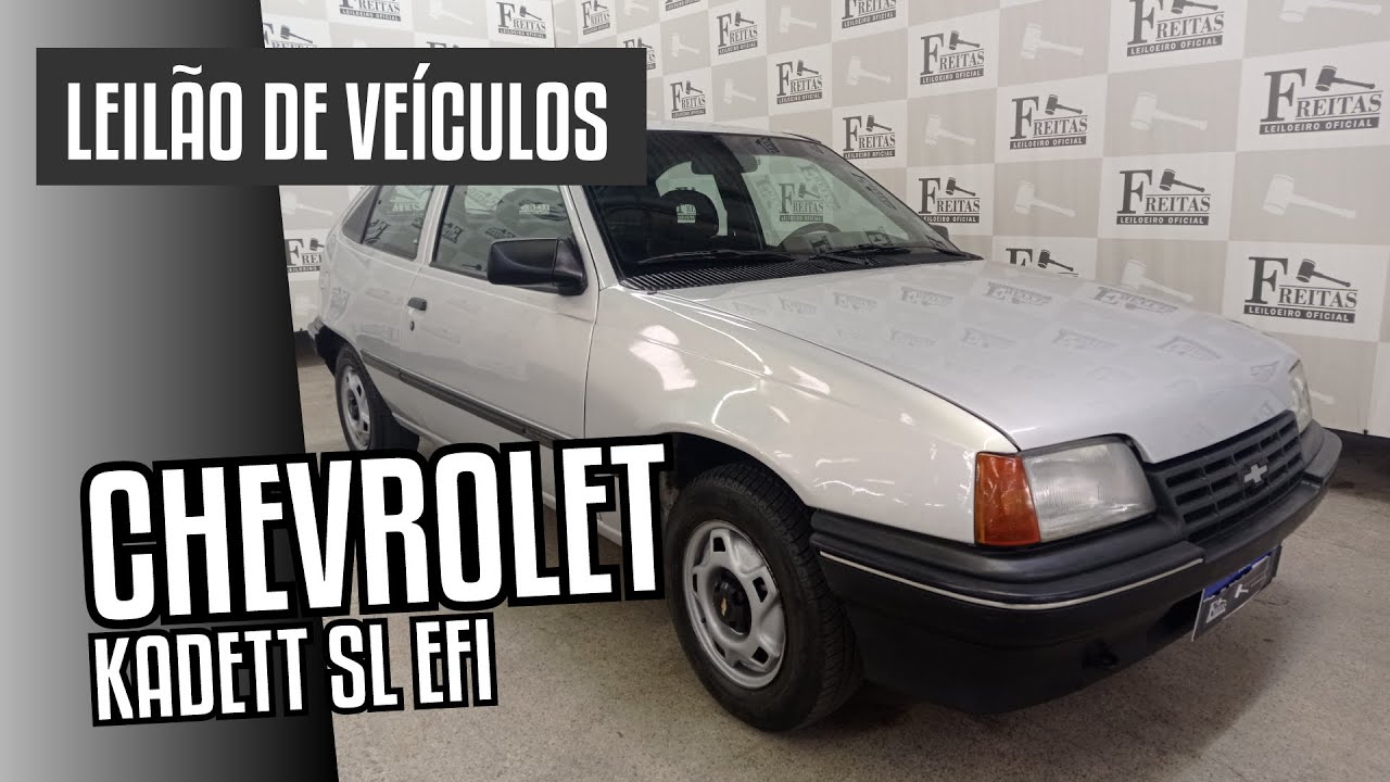 LEIL&Atilde;O - GM/KADETT SL EFI - 'Freitas Leiloeiro'
