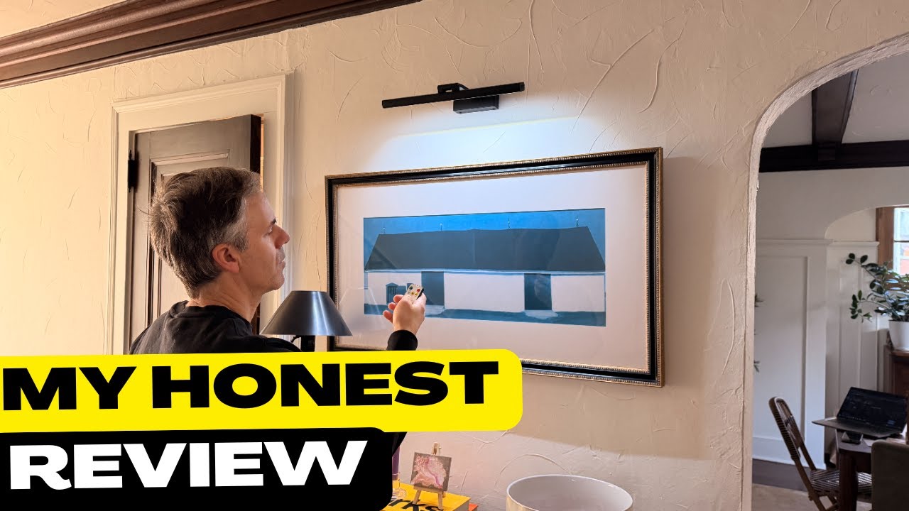 Wireless Picture Lights for Wall Review, Install and Demo