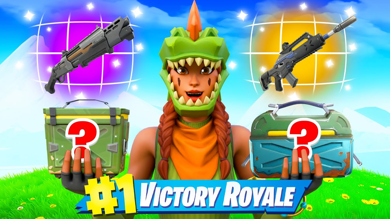 Испытание *СЛУЧАЙНЫХ* ящиков с БОЕПРИПАСАМИ! (Fortnite)
