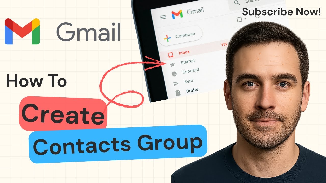 How to Create Contact Groups in Gmail | Step-by-Step 2025