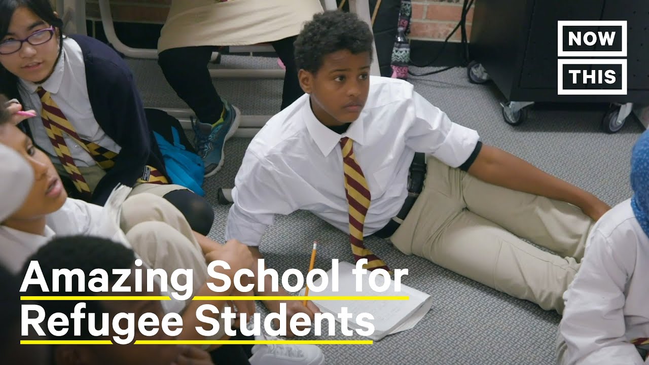 How Fugees Academy Helps Refugee Kids Learn & Adapt to American Life | NowThis