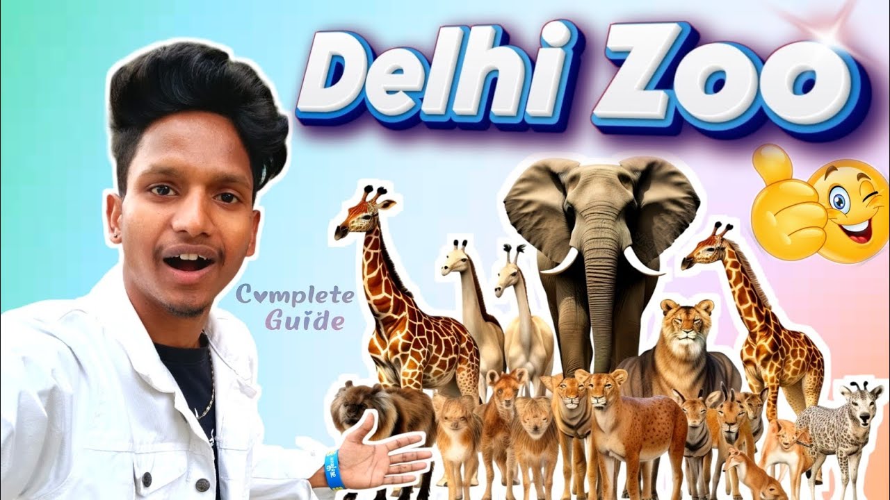 Delhi zoo full tour🐒delhi chidiya Ghar 🐦‍⬛complete information 🔥