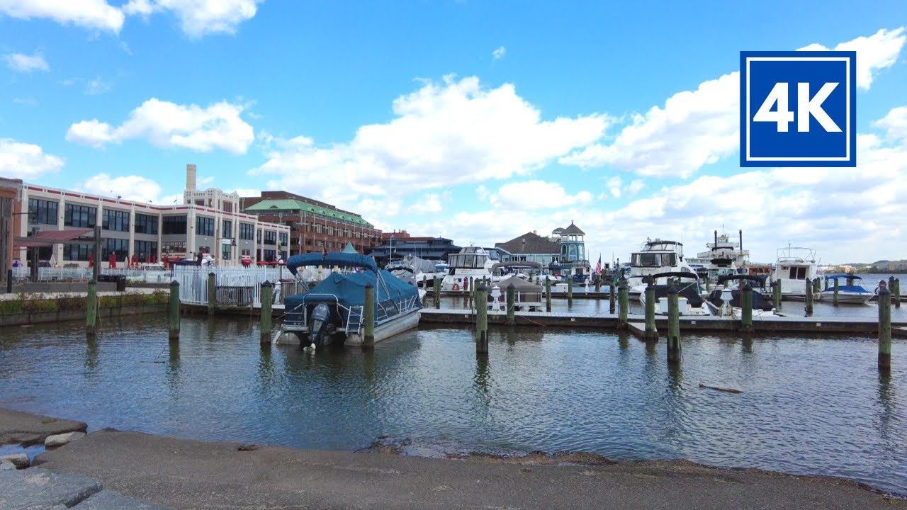Old Town Alexandria, Virginia Waterfront Walking Tour | Potomac River | 2021