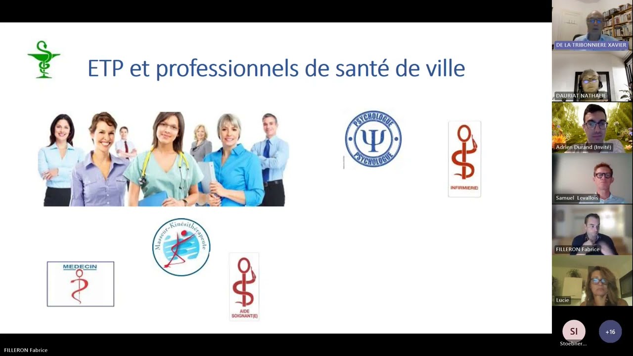 Webinaire - Présentation des dispositifs d'Education Thérapeutique du Patient (ETP)