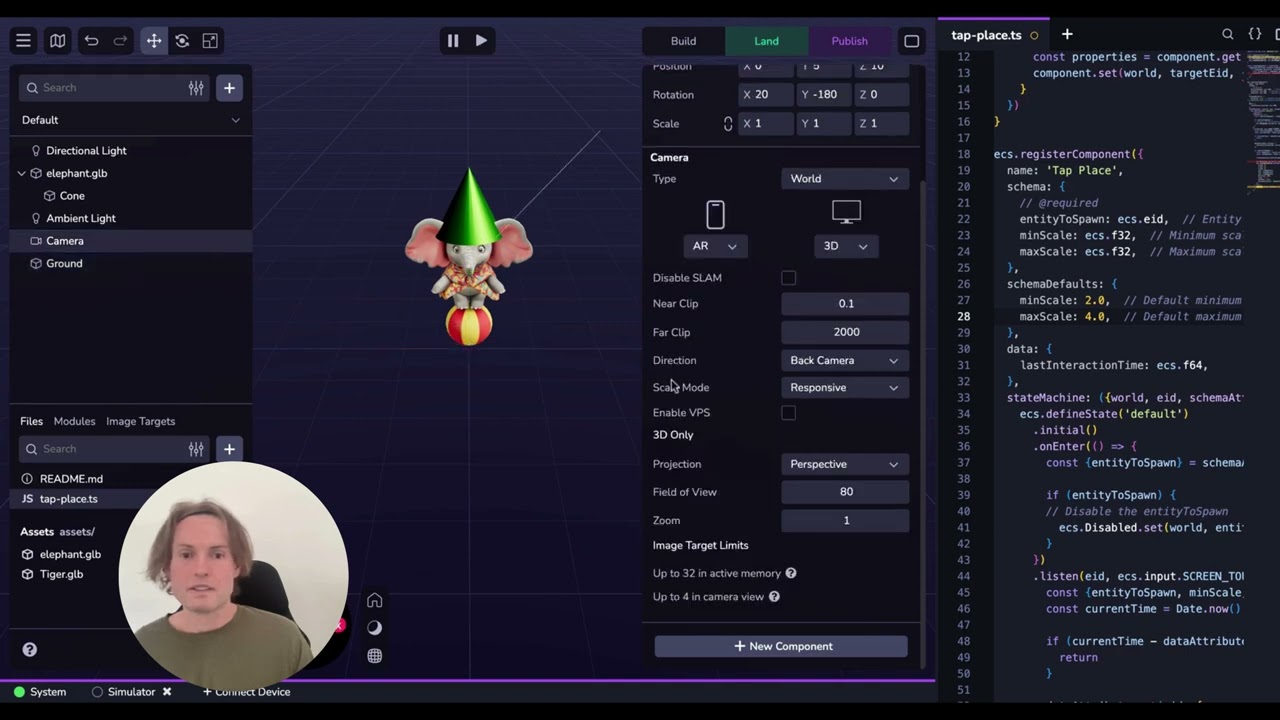 Niantic 8th Wall Tutorial - Circus Animals AR