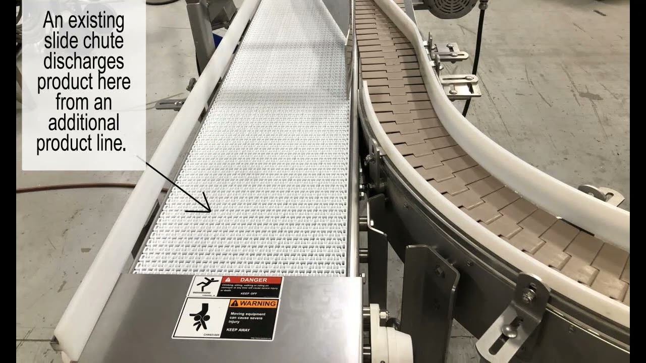 Multi-Conveyor | Chain Drift Design Assists Parallel Conveyor Transfer