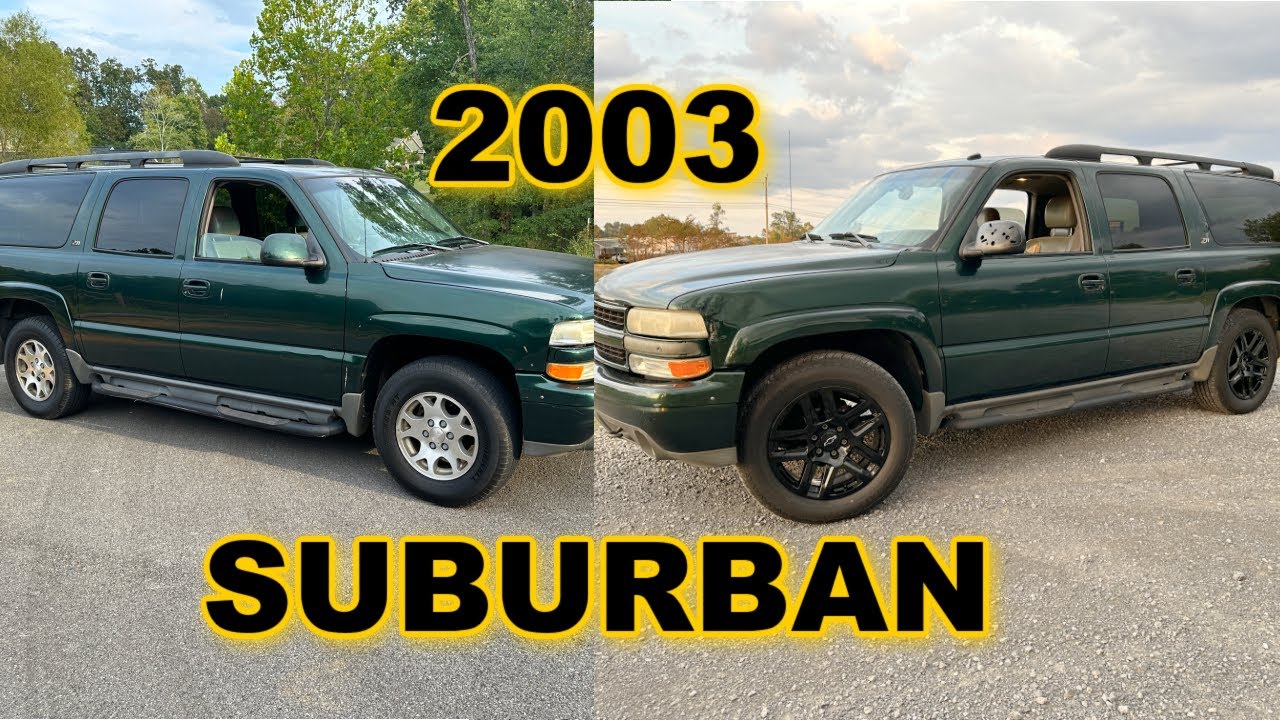 Я купил Suburban Z71 2003 года. Колеса меняют всё.