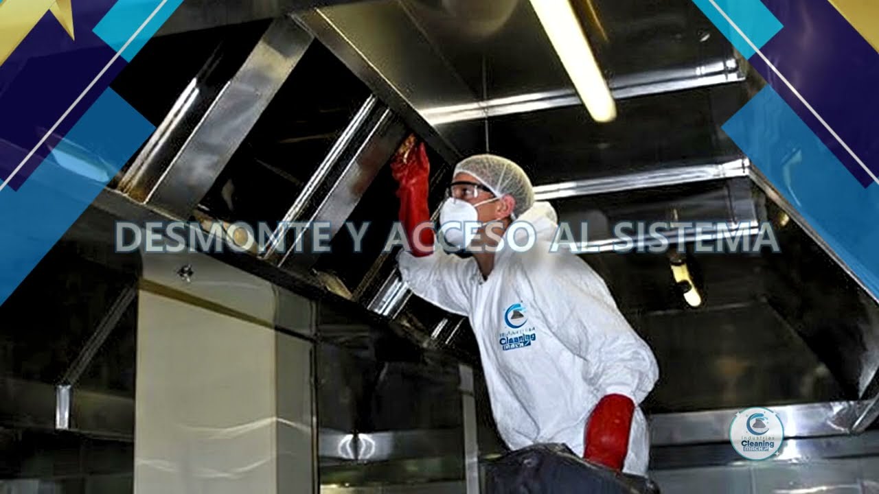 Limpieza y Mantenimiento de Campanas y Ductos de Cocina Industrial | Industrias Cleaning Mach