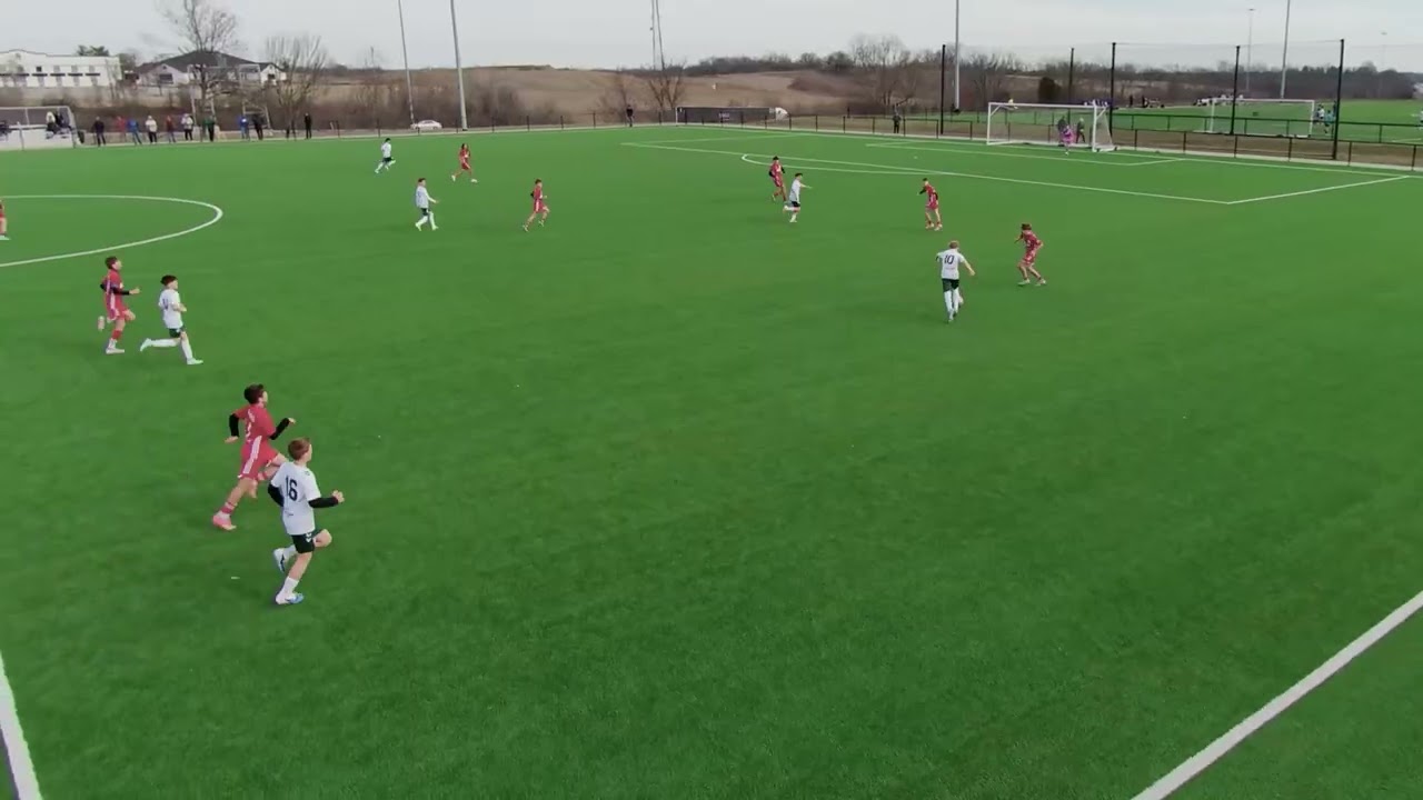 LSC 2012 Boys Green vs Beadling 2012 2nd Half MLS Next 2 3/1/26
