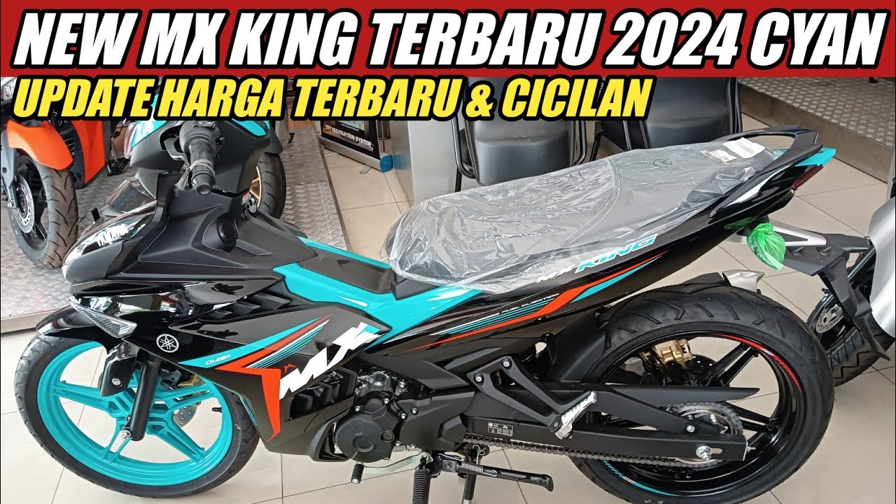 HARGA NEW MX KING TERBARU 2024 CYAN BLACK