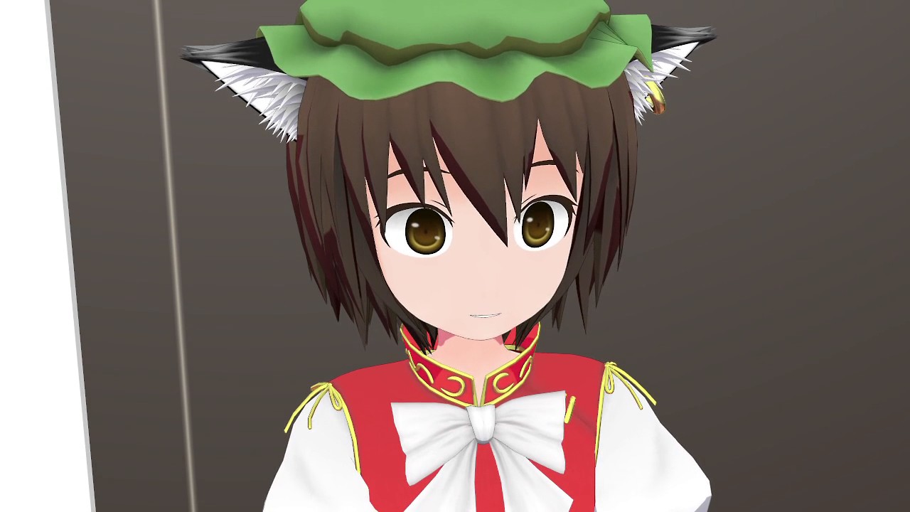 【東方MMD】第一のいなり猫