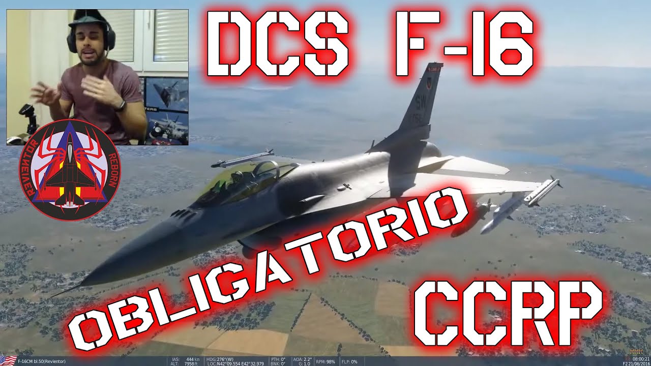 DCS F16 VIPER - EL MODO QUE TIENES QUE DOMINAR - BOMBARDEO CCRP