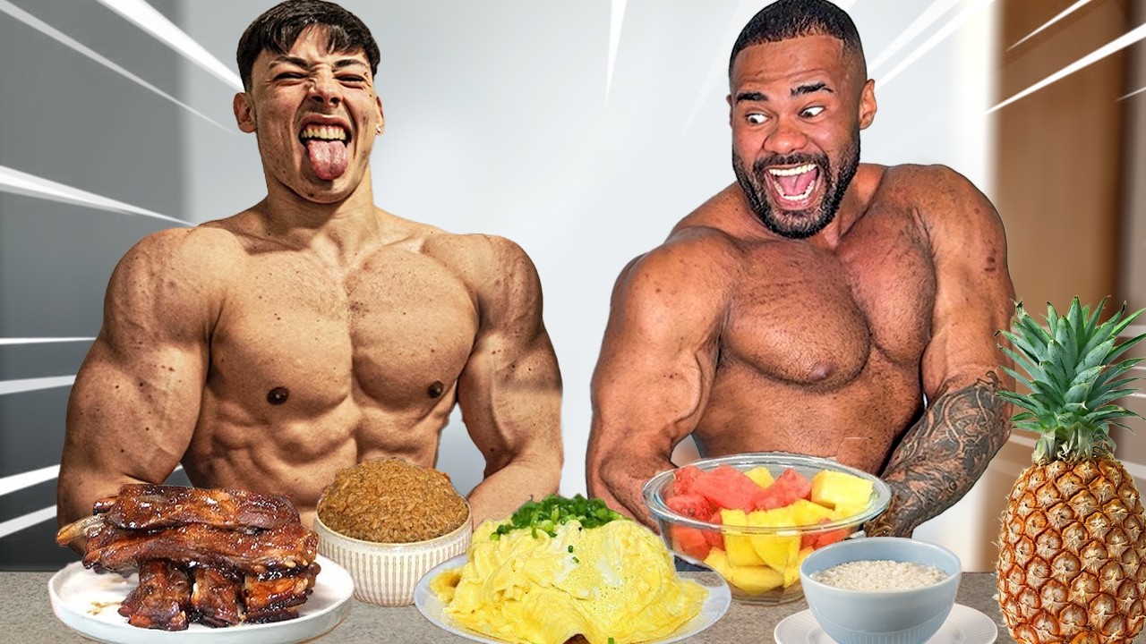 FIZ A DIETA DO GANLEY E OLHA COMO FIQUEI! 😱