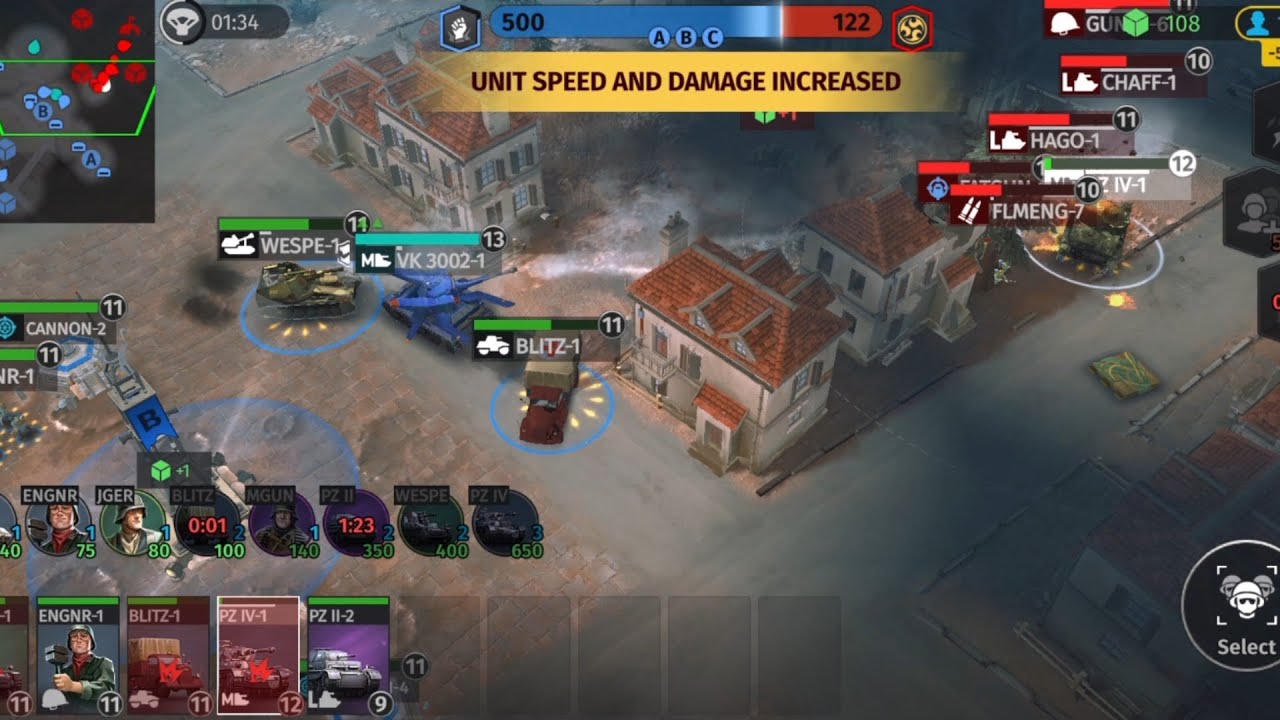 Wwa rts German VK,  Wespe,  Panzer 2 , 4  vs japan & usa chaff 