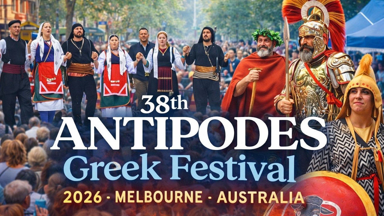 The Biggest Greek Festival in Australia | Antipodes Melbourne | Thousands Took Over Lonsdale Street