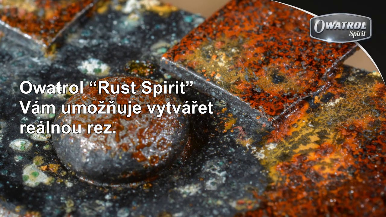 OWATROL RUST SPIRIT - aktivuje a vytv&aacute;ř&iacute; rez