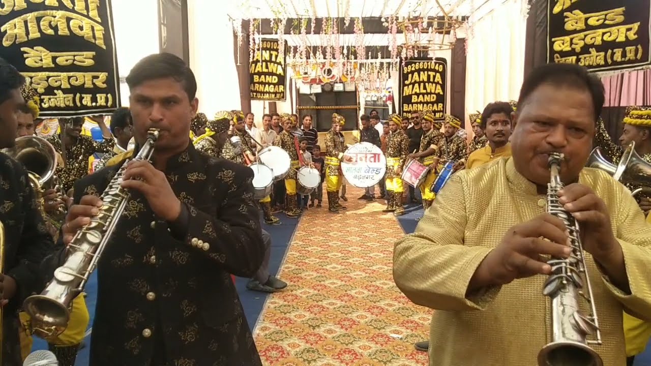 राष्ट्रीय गीत: मेरे देश की धरती सोना उगले,Janta malwa band Barnagar, Mo. 9926601040, Mo. 9826043237