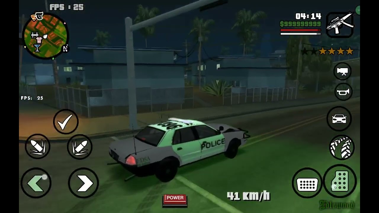 Escapando de la policía en GTA sa (parte final)