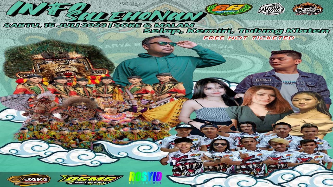 LIVE🔴SALEHO KARYA BUDAYA | TULUNG, 15 JULI 2023