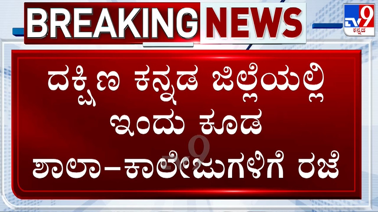 Karnataka Rains: Holiday Declared For Schools, Colleges In Dakshina Kannada On July 3