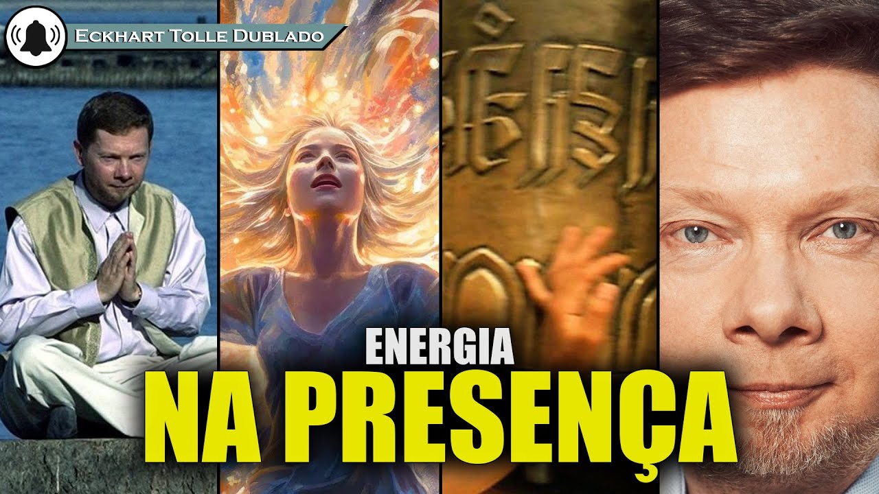 A energia vital se estabiliza quando há presença , ECKHART TOLLE DUBLADO