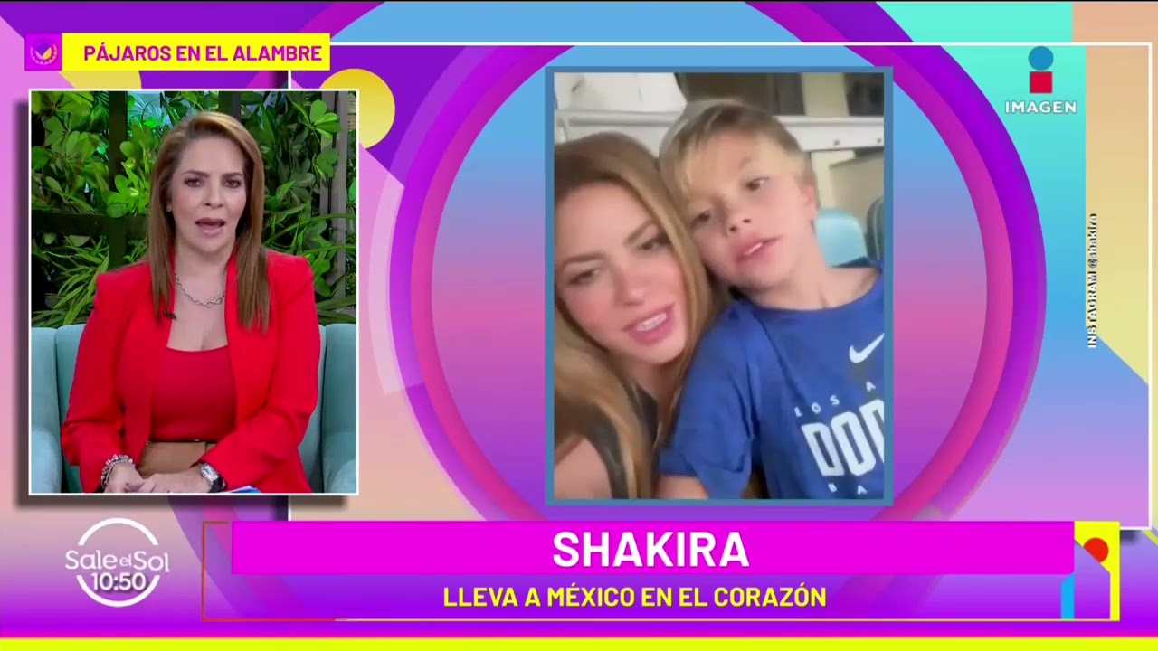 Shakira demuestra ser amante de México | Sale el Sol
