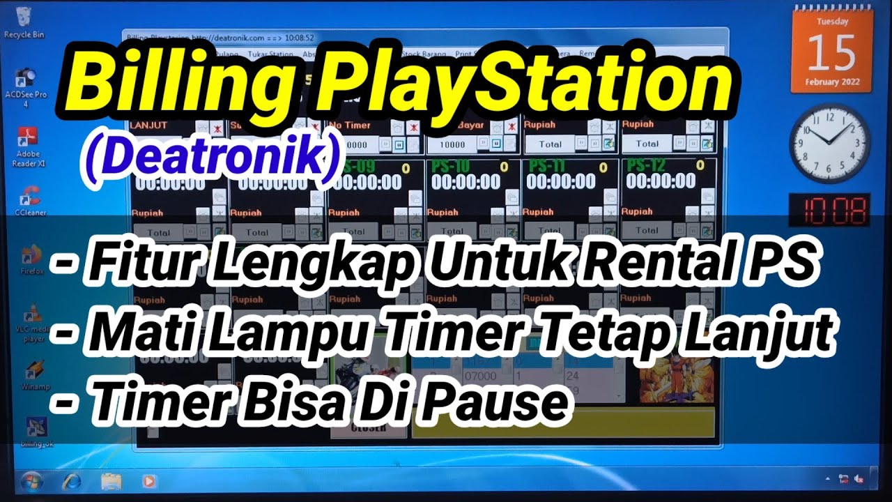 BILLING PLAYSTATION | BAG 1: CARA INSTAL, SETING & PENGUNAAN