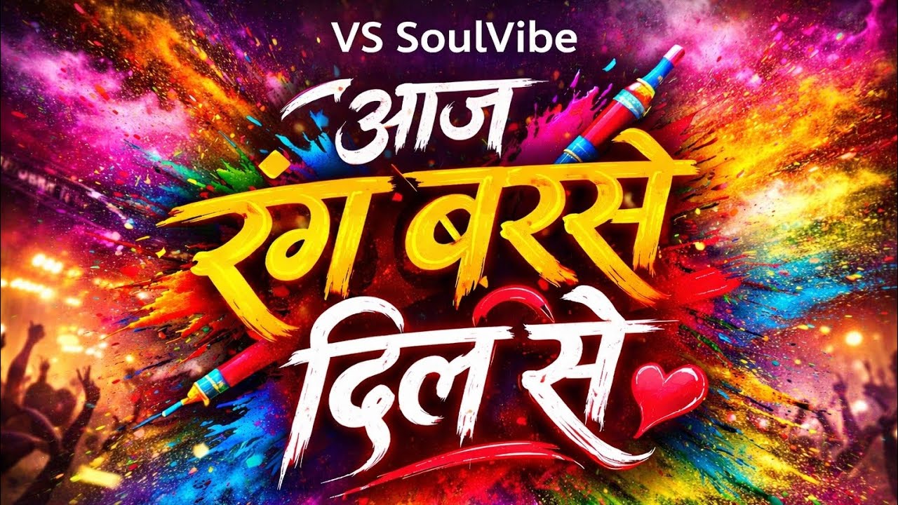 आज रंग बरसे दिल से | Holi Special Song 2026 | Vineet Shukla | VS SoulVibe
