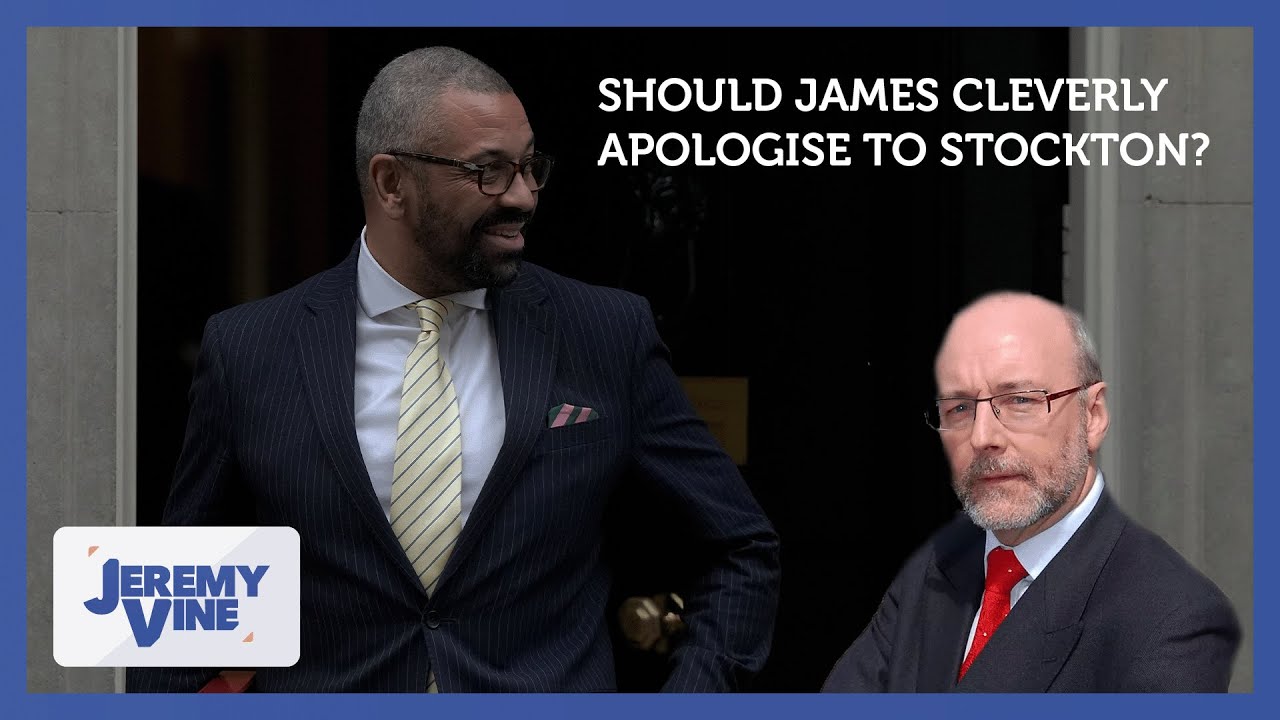 Should James Cleverly apologise for Stockton slur? Feat. Alex Cunningham | Jeremy Vine