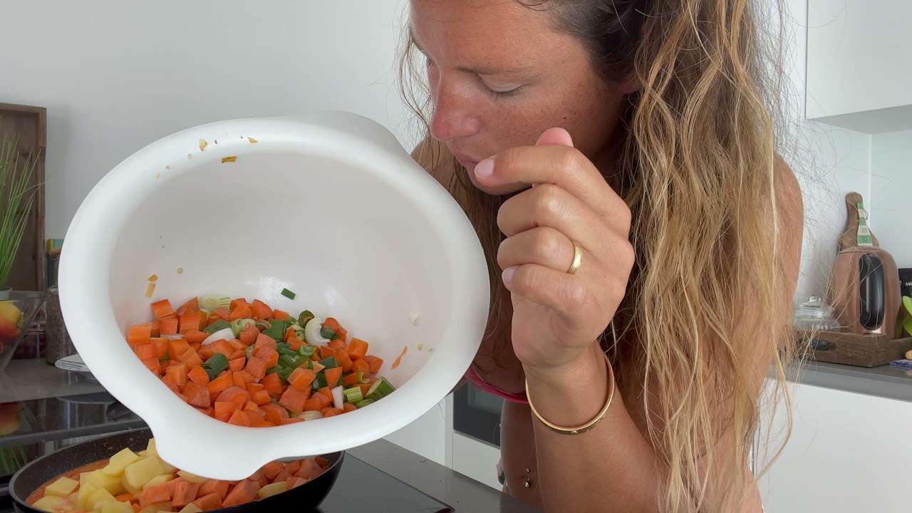 Mein einfaches und gesundes vegetarisches Thai Curry Rezept