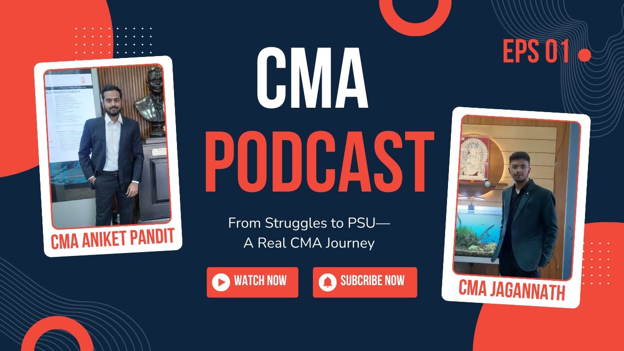 From Struggles to PSU | Real CMA Journey ft. CMA Jagannath Chatterjee