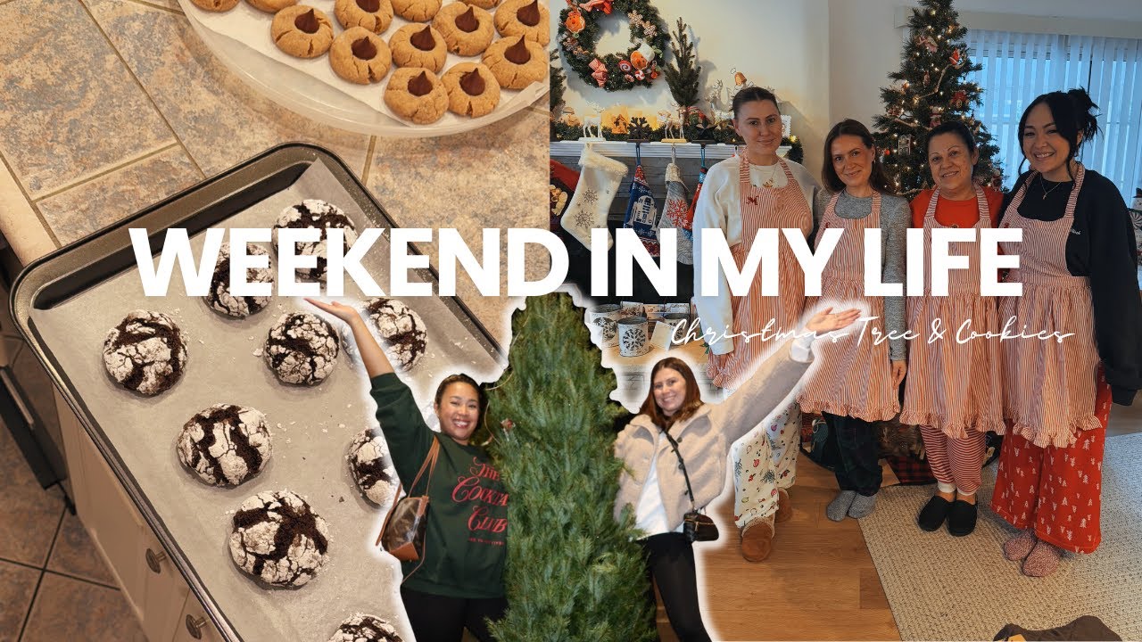 GETTING A CHRISTMAS TREE & CHRISTMAS COOKIE BAKING + BEST GIFT EVER