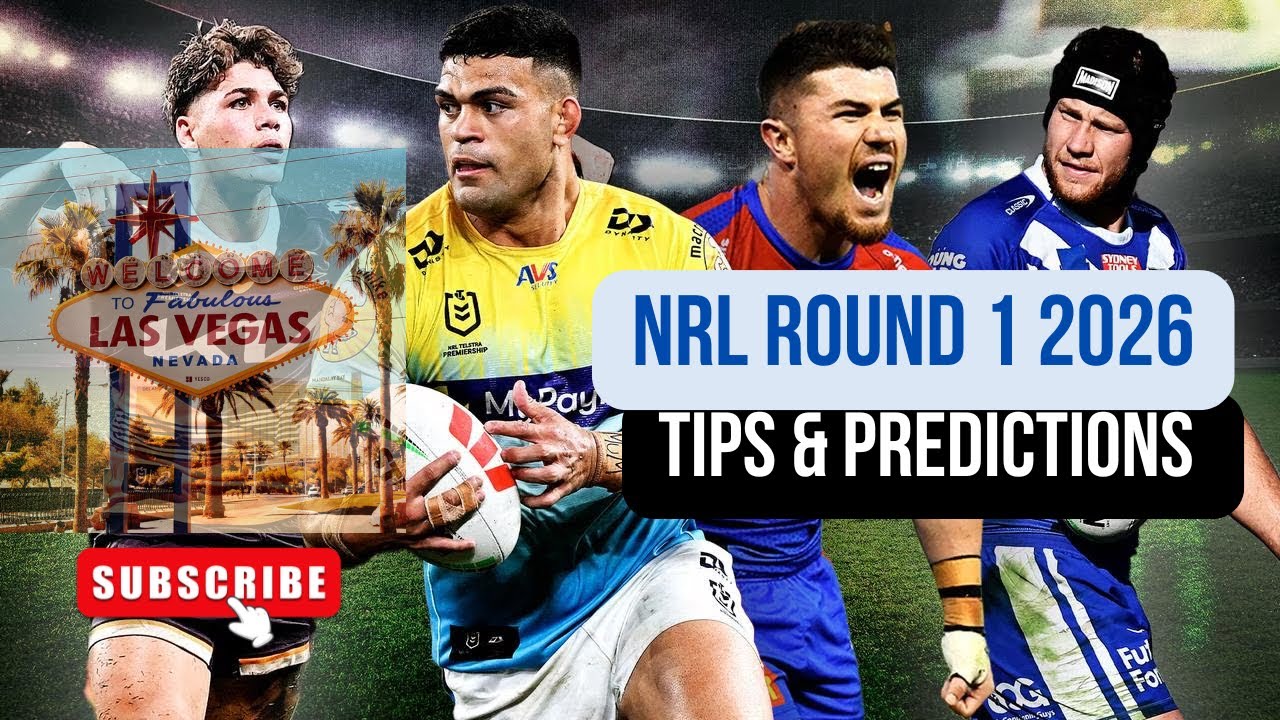 NRL Round 1 2026 Tips and Predictions || Las Vegas Match 