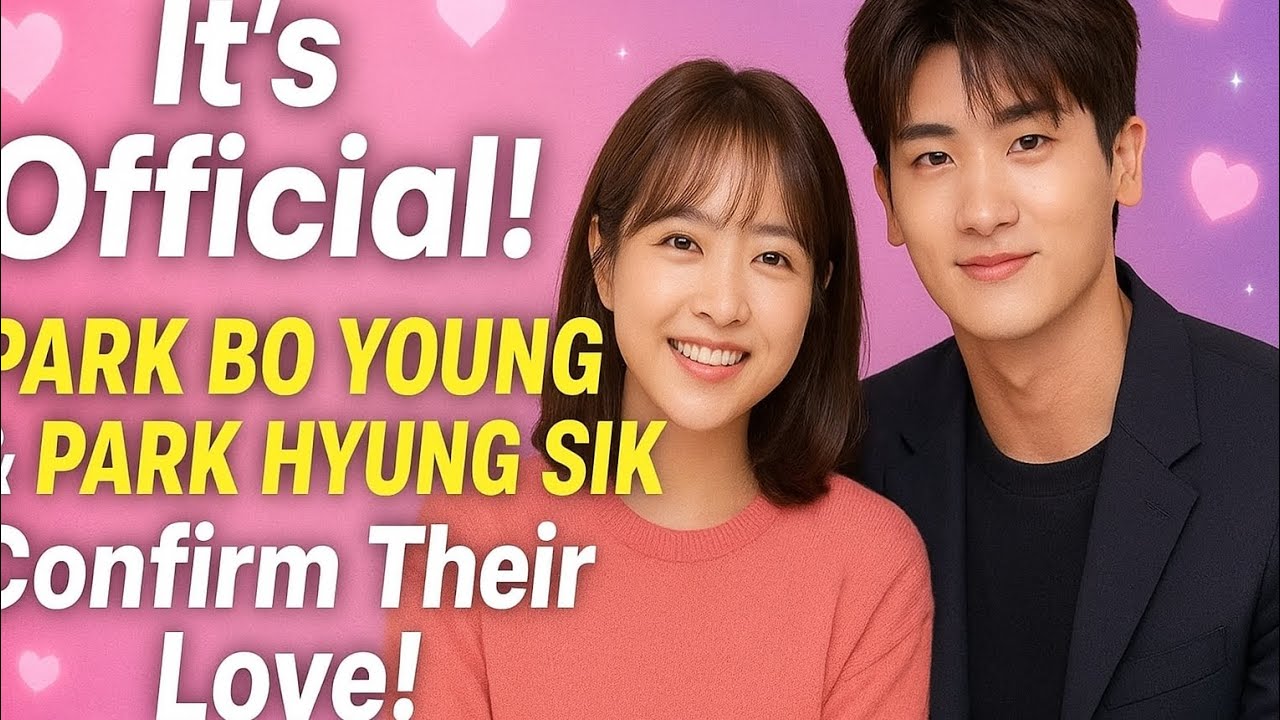 Park Bo Young and Park HyungSik Confirm Their Romance A Real-Life K-Drama Love Story That Stuns Fans