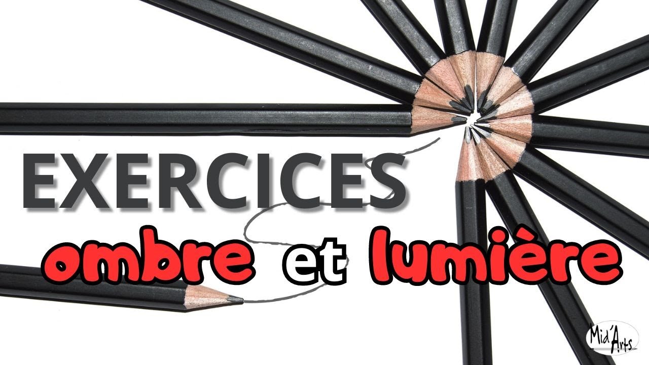 Tutoriel - Comment DESSINER facilement les OMBRES et les LUMIERES ? (apprendre à DESSINER)