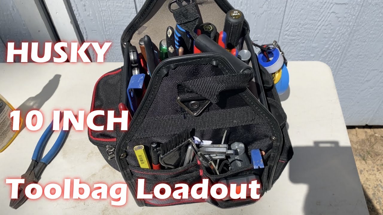 Husky 10in. Toolbag loadout