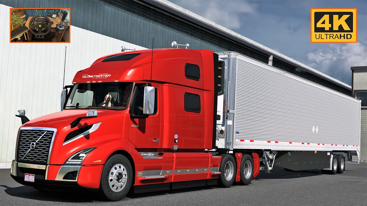 Volvo VNL 860 w/ Volvo D13 | Ogden - Moab | ATS Gameplay 4K + wheel cam