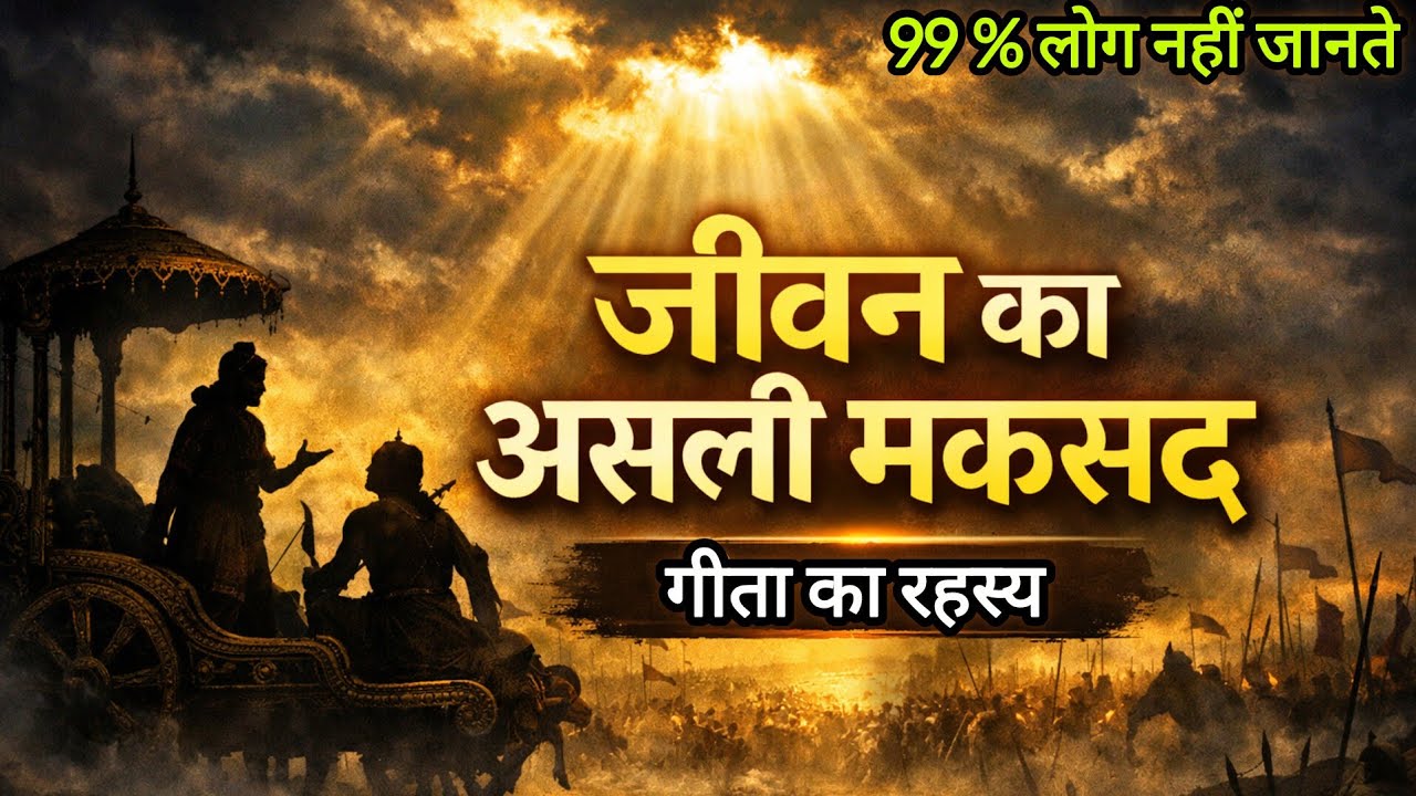 जीवन का उद्देश्य क्या है? जीवन का असली मकसद क्या है I गीता का असली सच I #जीवनकाउद्देश्य #viralvideo 