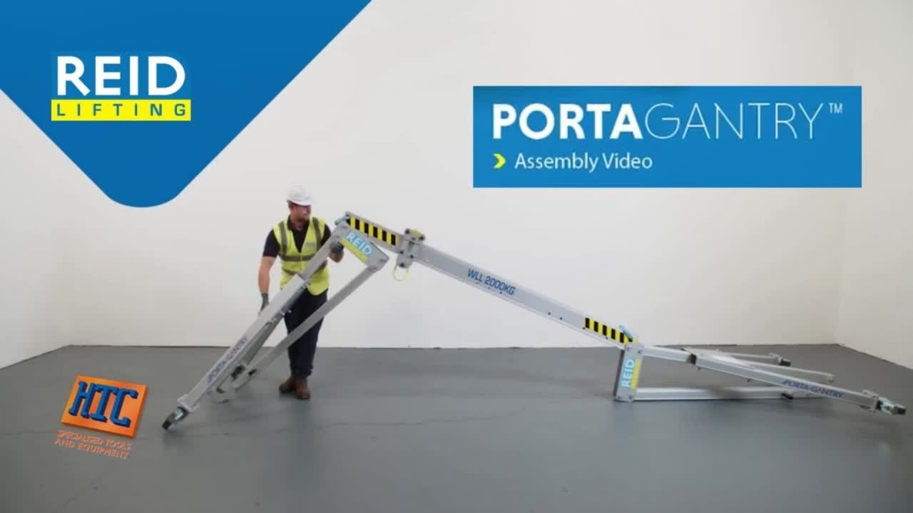 REID Lifting   PORTA GANTRY Assembly Video