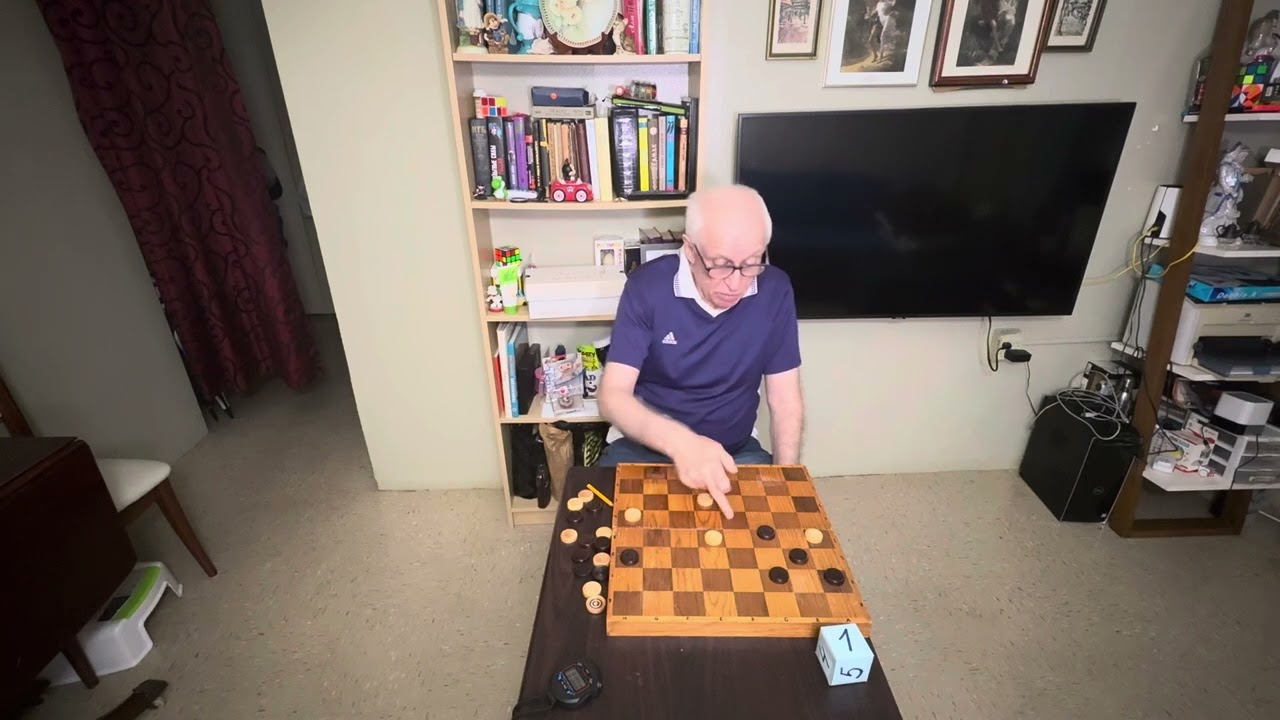Russian checkers lesson 2197**