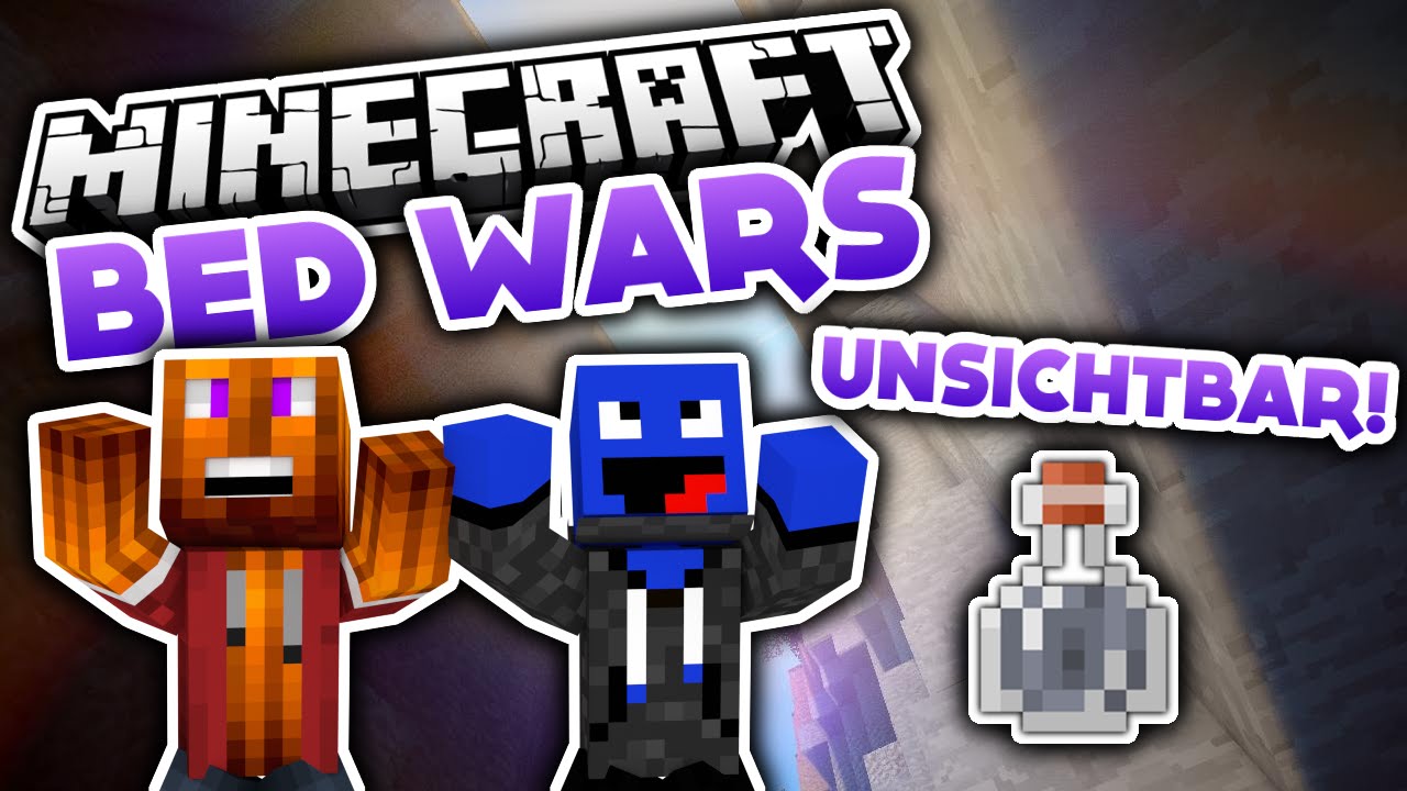 Unsichtbar! - Minecraft Bed Wars (Deutsch/German)