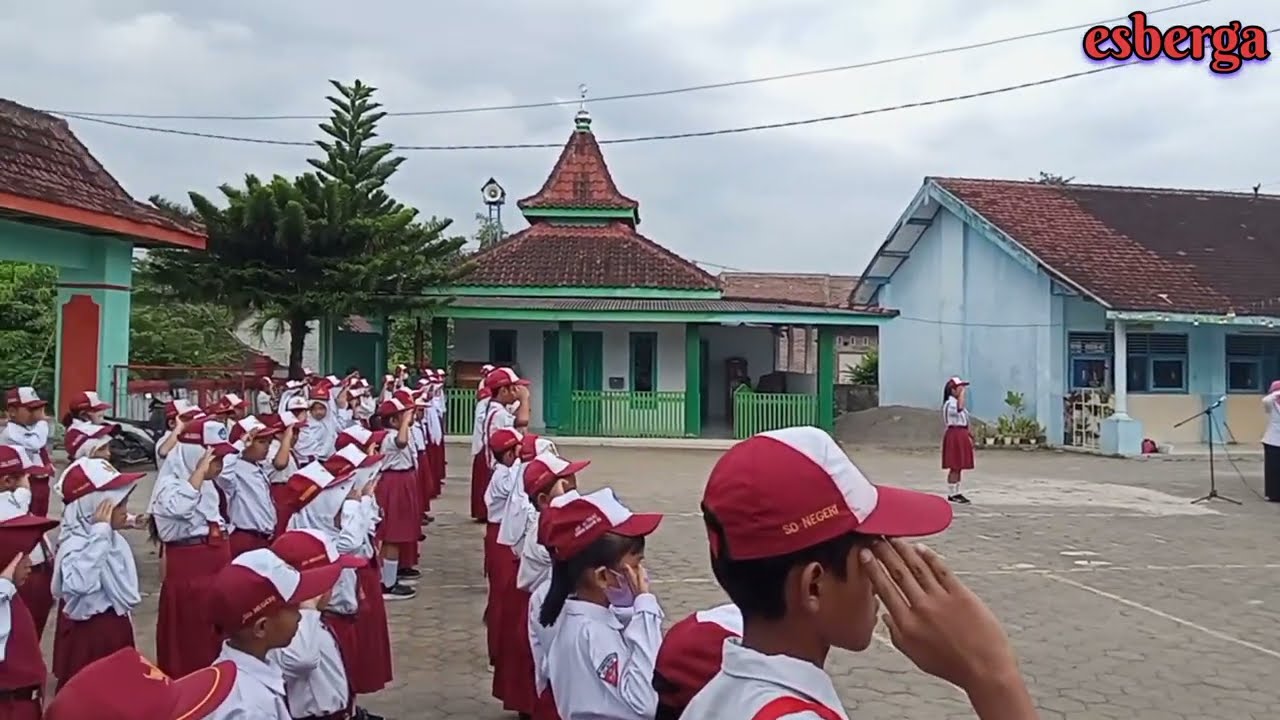 Upacara bendera hari Senin tanggal 16 Januari 2023