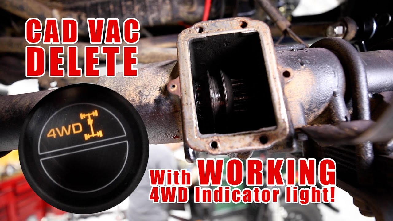 Как удалить систему Jeep YJ CAD (руководство по установке Posi-Lok) с работающим индикатором полн...