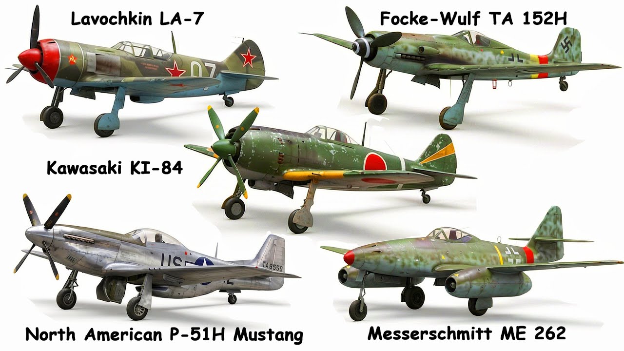 The Fastest Aircraft Used in WWII Explained