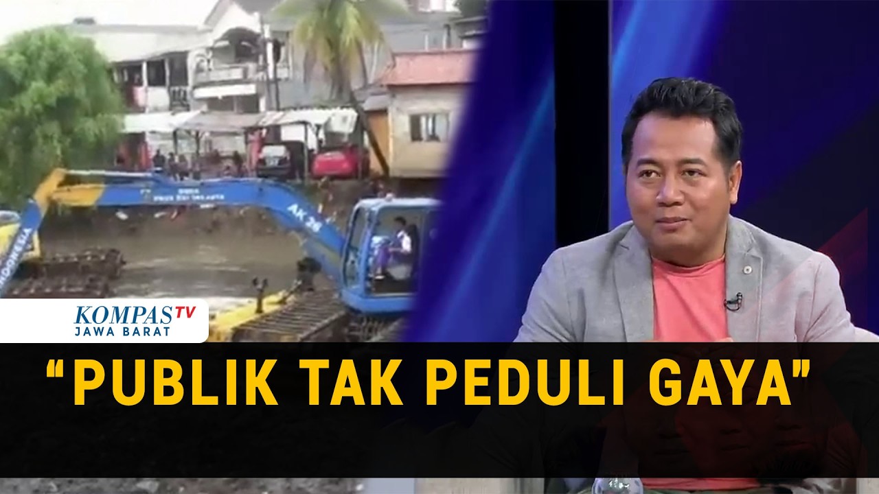 Adi Prayitno Tanggapi Pernyataan Pramono Ogah Masuk Gorong-Gorong