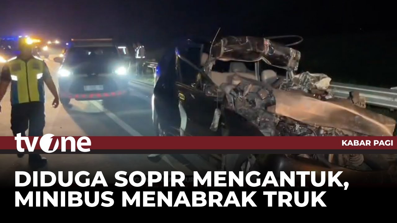 Kecelakaan Maut di Tol Ngawi, 3 Orang Tewas | Kabar Pagi tvOne