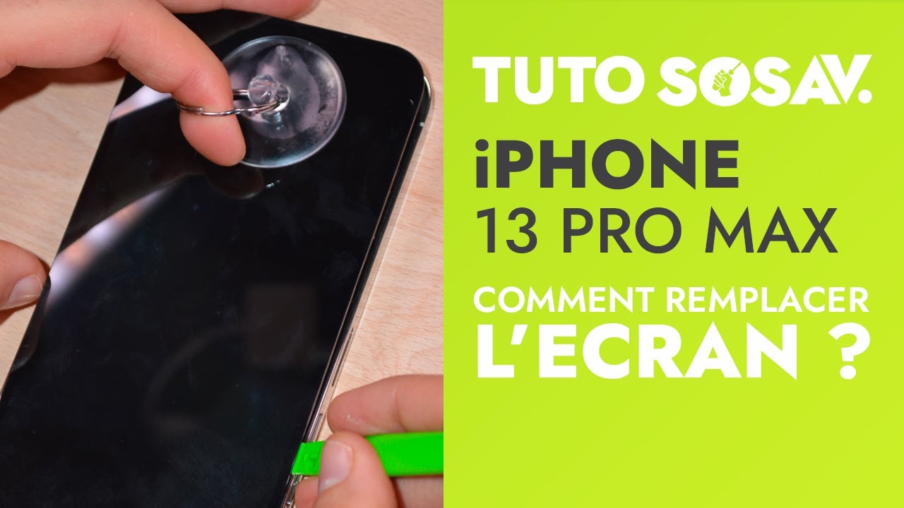 Tutoriel SOSav : Remplacement de l'écran de l'iPhone 13 Pro Max