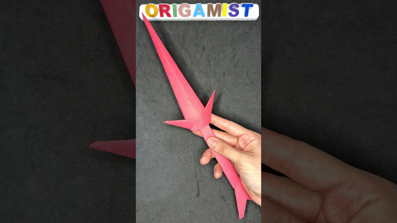World&rsquo;s Easiest Paper Ninja Knife &ndash; 100% DIY, $0!